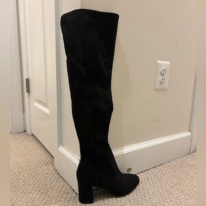 Marc Fisher Black Heeled Boots